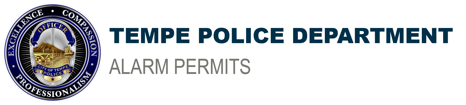 Alarm Permits Header