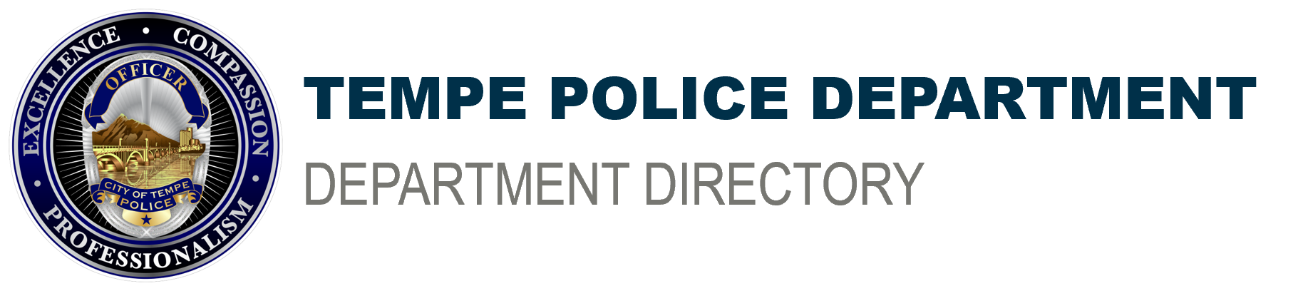 Departmnt Directory Header