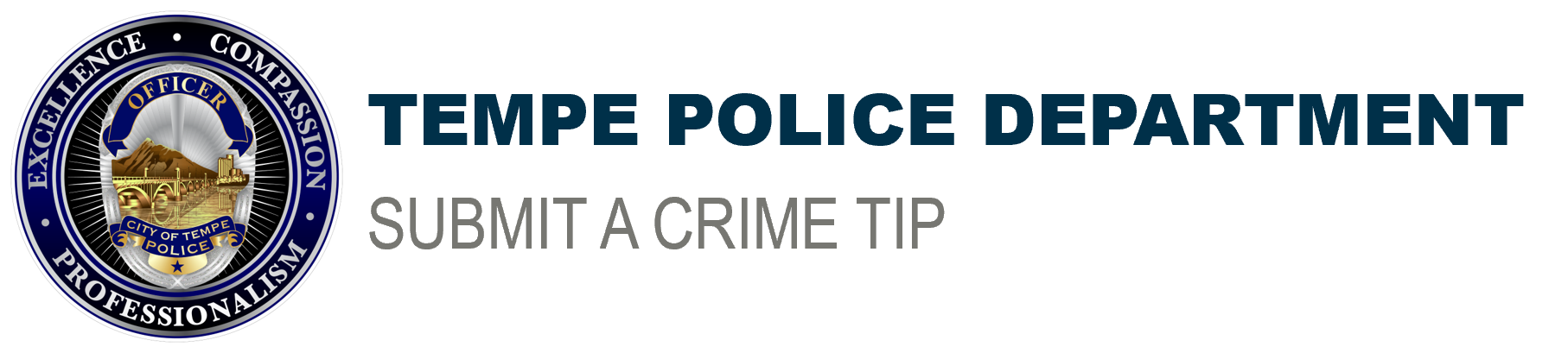 Submit a Crime Tip Header
